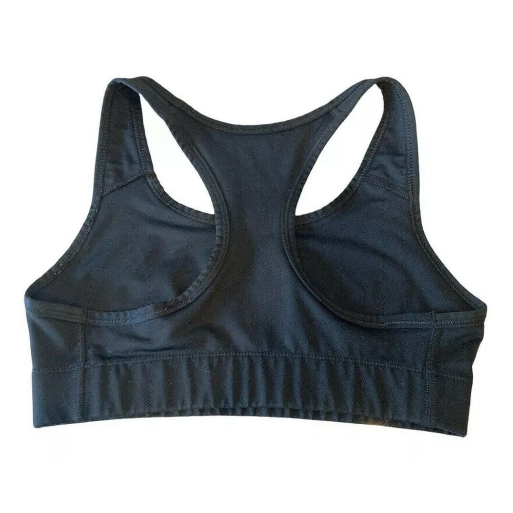 Nike Swoosh Dri Fit Sports Bra Monica ASO Friends Size XS Black Racerback - Picture 4 of 9